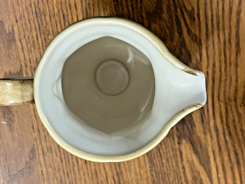 NEW* SET of 4 Vintage Mikasa WHOLE WHEAT E8000 Cups & Saucers & CREAMER - Picture 9 of 11