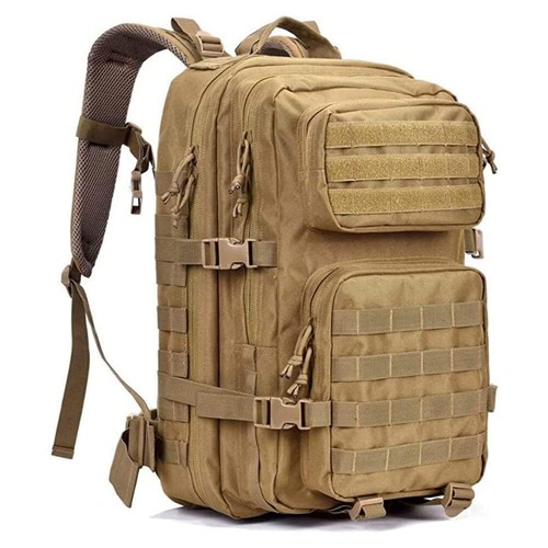 45L Outdoor Camping Bag Military Tactical Backpacks Molle Army Hiking Rucksack - Picture 18 of 21