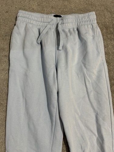 H&M Sweatpants Womens Small Blue Regular Fit Soft Lounge Comfy Casual - Picture 2 of 5