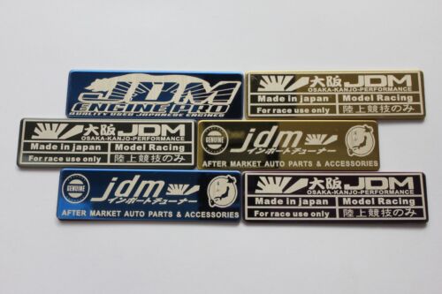 JDM Genuine Auto Parts Emblem for Toyota Nissan Subaru Mitsubishi Mazda Japan - Picture 4 of 4