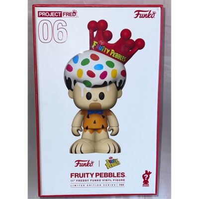 Fruity PEBBLES Edition of Project Fred 06 - 11'' Vinyl Collectible (In Hand)