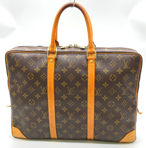 Auth Louis Vuitton Monogram Porte Documan de Voyage M53361 W/Bag NS041283 - Picture 3 of 22