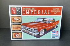 AMT Chrysler Imperial 1/25 Scale Model Kit - Red (1136) Must See!