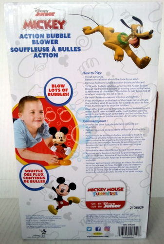 Disney Junior Mickey Mouse Action Bubble Blower - 第 2/4 張圖片