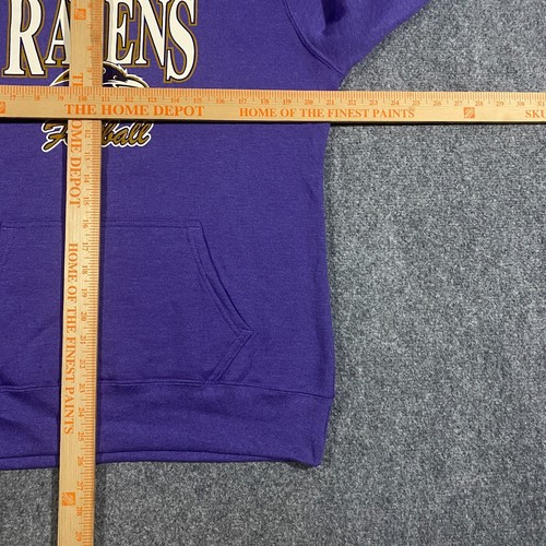 Baltimore Ravens New Era Sweatshirt Hoodie Womens Large Purple NFL Football Logo - Picture 9 of 15