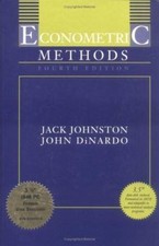 Econometric Methods by Johnston, John; Johnston, J.; Johnston, Jack