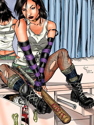 Hack Slash Cassie Baseball Bat Comics Art Wall Print Poster Us Ebay