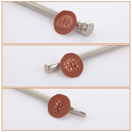 3 Pcs Leather Stamping Tool Stamping Tools - Picture 4 of 7