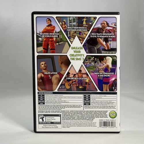 Die Sims 3 Spiel PC komplett 2009 Handbuch und Schlüssel enthalten - Bild 2 von 5
