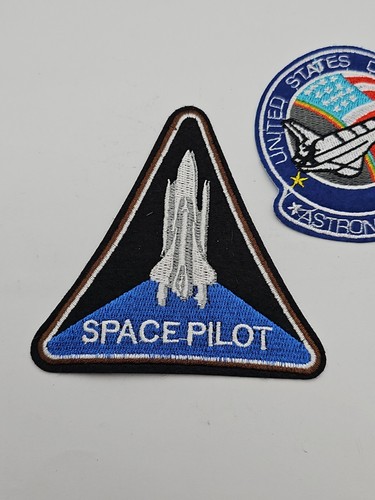 Collection Of 3 USA Space Air force Astronaut Cloth Patch Badges - Picture 3 of 11