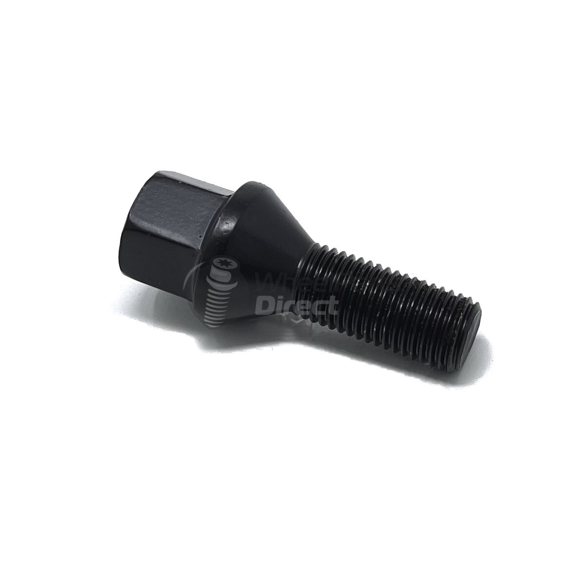 Wheel Bolts & Locks (16+4) Black for Fiat 500L 1222 on Aftermarket