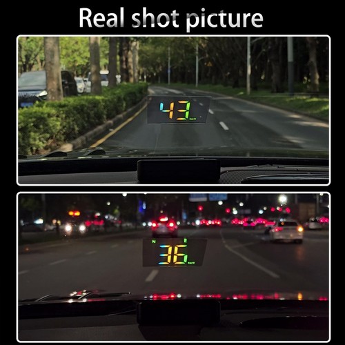 Heads Up Display for Cars,Color Speedometer M2S,Three-Stage Alarm Setting,Win... - Picture 7 of 9