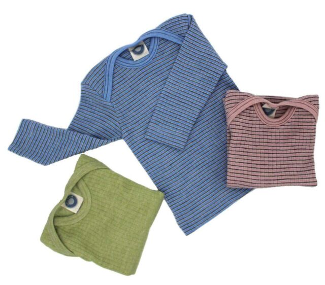 Cosilana Baby Slip Shirt Long Sleeve // Wool/Silk Cotton/Wool/Silk- IV9792 Cosilana Baby Slip Shirt Long Sleeve // Wool/Silk Cotton/Wool/Silk- IV9792