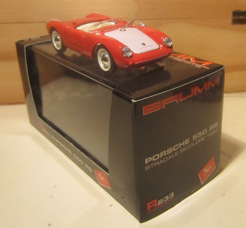 2351. BRUMM Lotto di 3 modelli PORSCHE 550RS R233-01 R233-02 R232-01 - Imagen 3 de 7