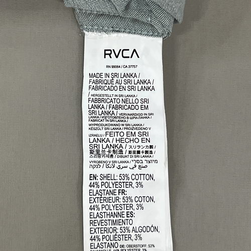 RVCA That'll Do Stretch Short Sleeve Shirt Youth Sz XL / 16 B525TRTS Balsam Gree - Picture 7 of 9