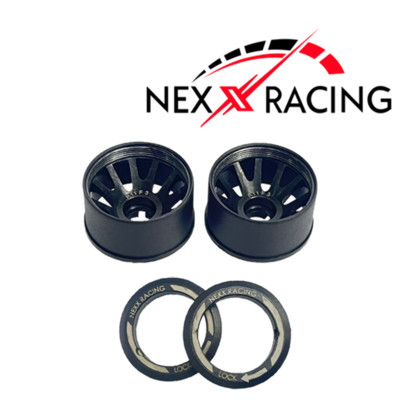 Nexx Racing  JUD  threaded carbon-fiber reinforced EVO Flanged Rear Wheels (2) p