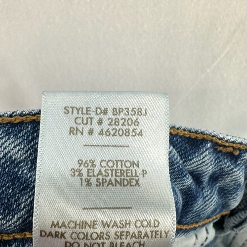 Just Black Denim Jeans Womens Sz 27 High Waist 5-Pocket Skinny Light Washed Blue - Picture 8 of 11