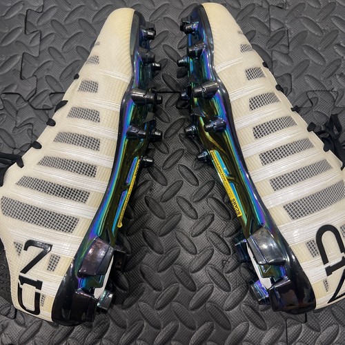 Nuevos botines de fútbol Under Armour para hombre C1N MC Cam Newton clavos blancos negros talla 12,5 - Imagen 7 de 8