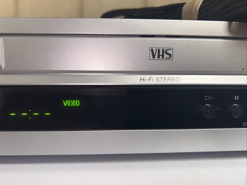Sony SLV-D360P DVD VCR Player/Recorder OHNE Fernbedienung mit Kabeln getestet funktioniert - Bild 6 von 10
