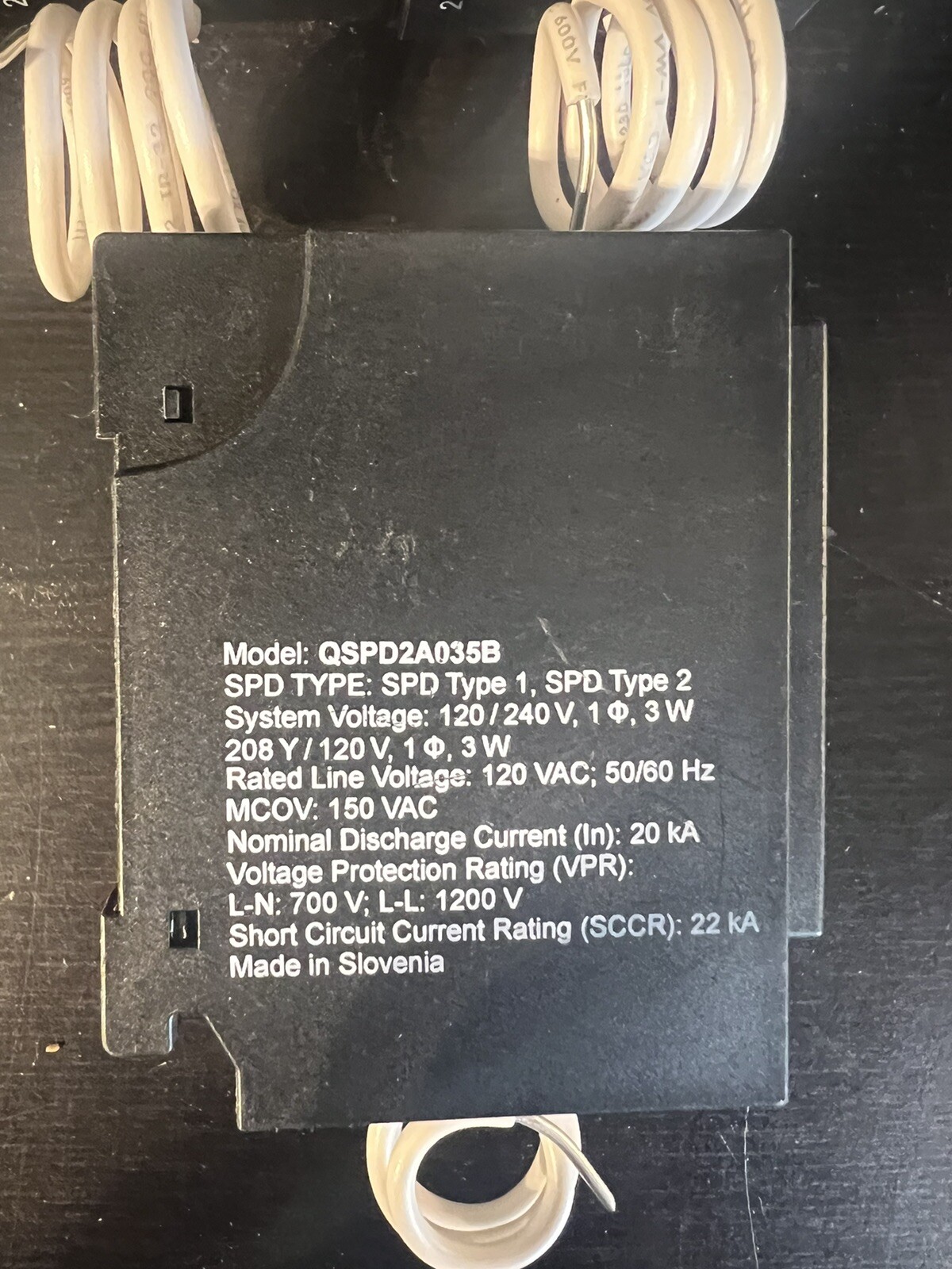 3 x Siemens Whole House Surge Protector Devices QSPD2A035B 22KA QSP 120