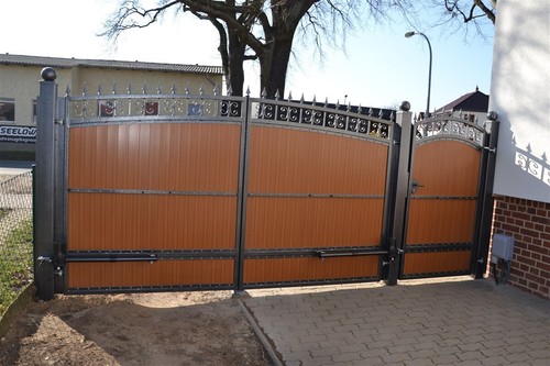 Gartentore, Tore, Hoftore, Einfahrtstore, Pforte,  Kunststoff, Blech, Polen !!! - Bild 16 von 16