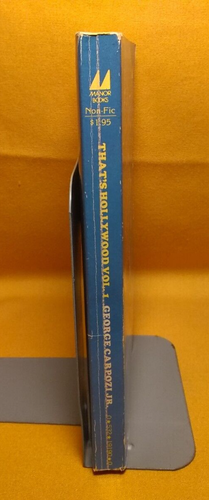 That’s Hollywood volume one George Carpozi Jr 1978 Manor Books vintage paperback - Picture 3 of 9