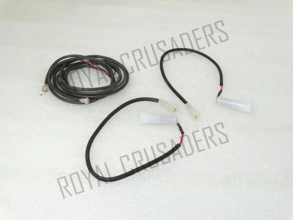 NEW VESPA SIDE PANEL INDICATOR WIRES & HOLDERS SET FOR PX/LML SET OF 4 #VP374 - Image 2 of 2