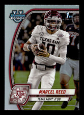 2024 Bowman Chrome University Marcel Reed 1st Chrome Refractor SP 173 Texas A&M