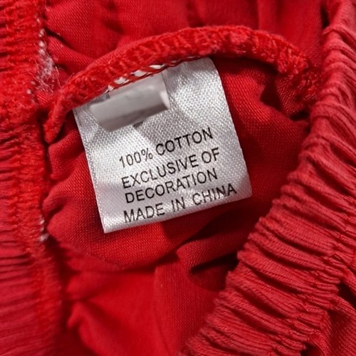 Princess Linens Ruffled Red Bloomers and Floral Headband Set Infants Size S NWT - Picture 7 of 10