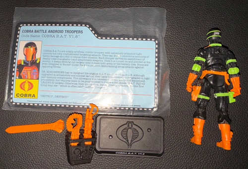 GI Joe Cobra Convention Con Exclusive 2017 Battle Force 2000 BAT B.A.T. V 1.8 - Picture 2 of 2