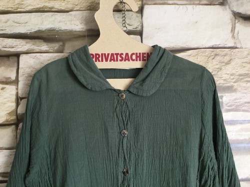 cocon.commerz PRIVATSACHEN SCHUTZENT Tunika aus ECOKATTUN in grün Größe 1 - Bild 2 von 9