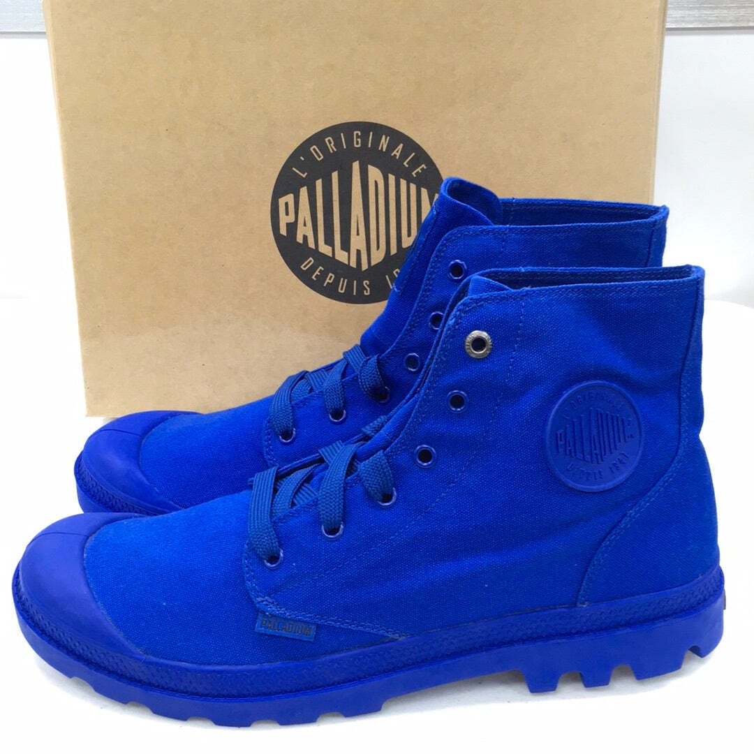 Blue palladium boots clearance