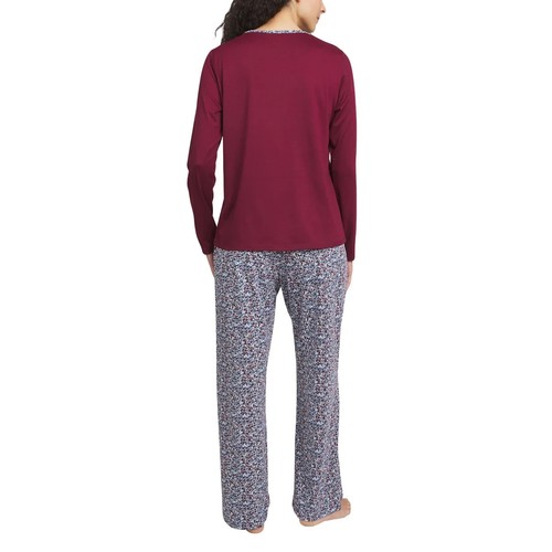 Lands’ End Conjunto de Salón de 2 Piezas Manga Larga Top y Pantalones para Mujer Nuevo con Etiquetas - Imagen 4 de 13