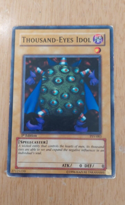 yugioh card thousand eyes idol Yu-Gi-Oh PE-02 2cards Common Japanese c165 the equipped monster is destroyed instead. Yu-Gi-Oh! Anime Card: Thousand-Eyes Idol