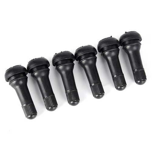 5PCs/set Black TR413 Tubeless Car Wheel Tire Valve Stems with Caps Tyre PMZ VoFF - Picture 3 of 11
