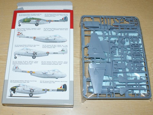 DH.100 Vampire FB.Mk.9 Tropicalised Fighter-Bomber in 1/72 von Special Hobby - Picture 2 of 2
