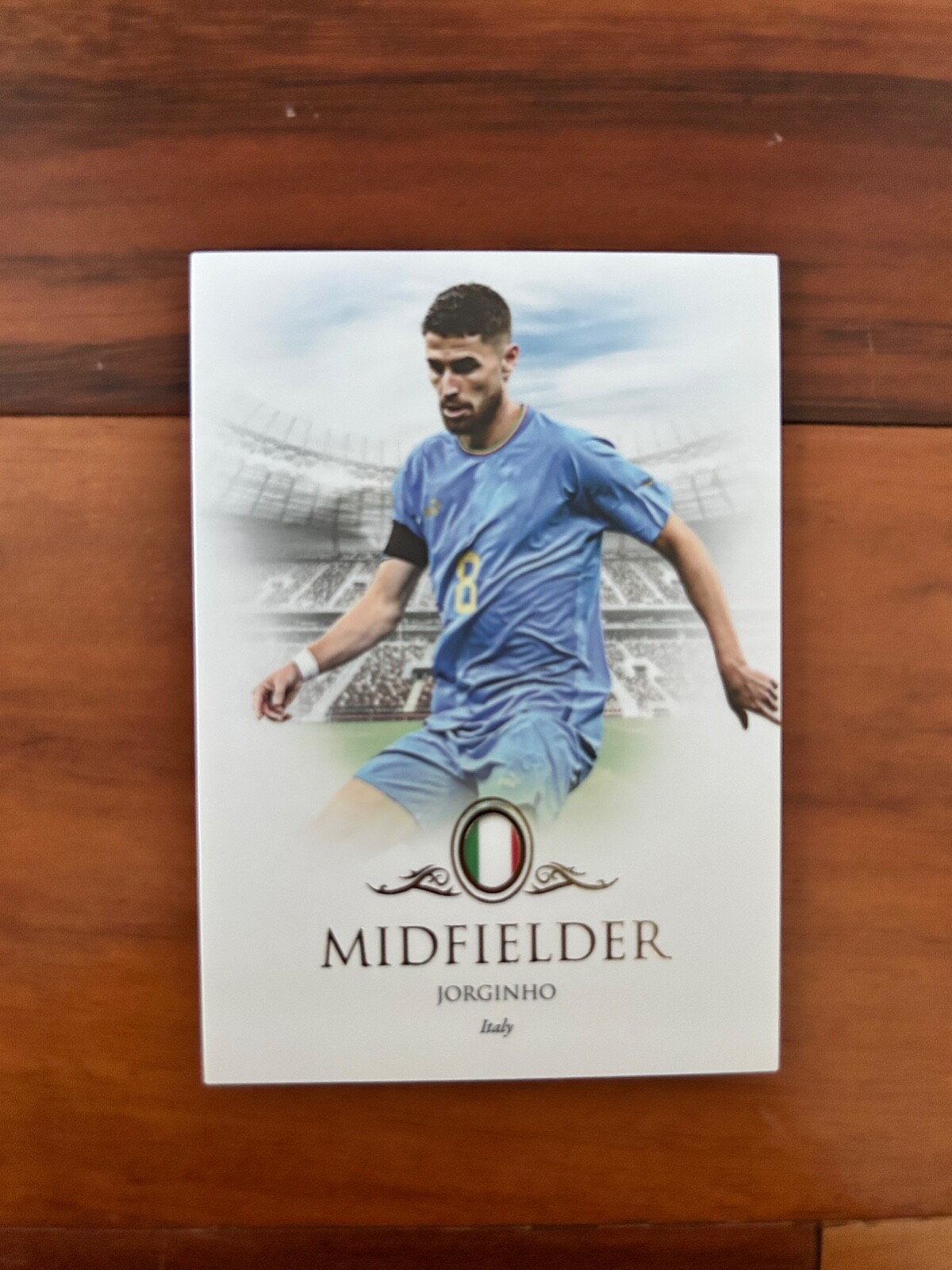 2023 Futera Unique Football Soccer Card Italy JORGINHO Mint