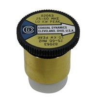 Wattmeter Element Slug 10000W 25-60 MHz Bird 43 Coaxial Dynamics 82063 10000A 