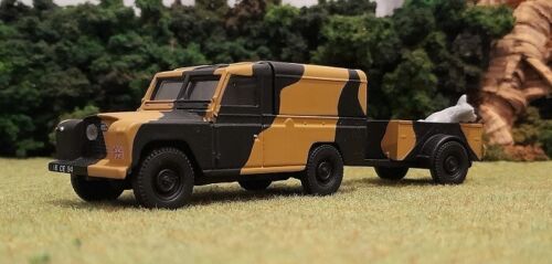 * 1/43 * Corgi Classics * Land Rover + Trailer * British Army 1st * BOXED 07501 - Picture 7 of 15