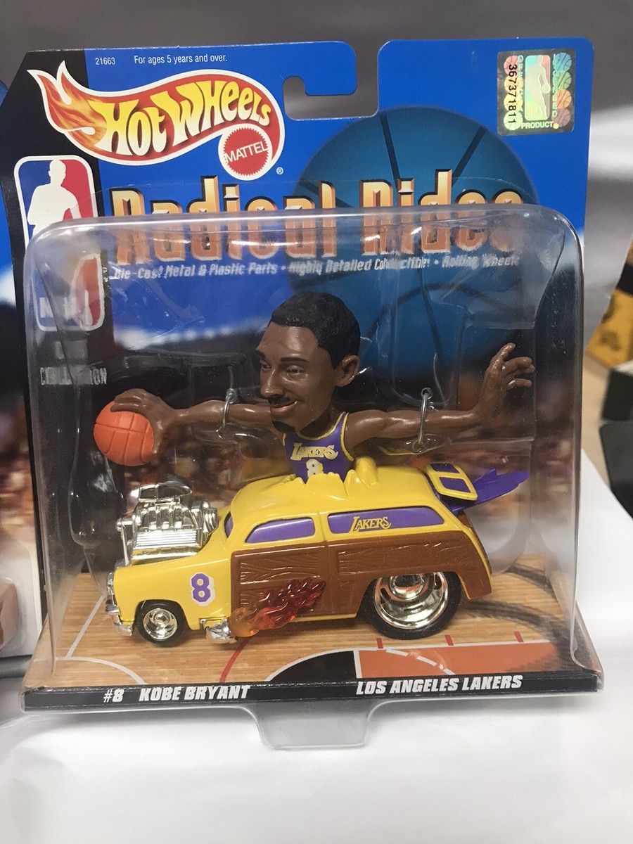 1998 Hot Wheels Radical Rides Los Angeles Lakers #8 Kobe