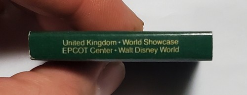 Rose & Crown Matchbook - Walt Disney World, Epcot Center - Picture 3 of 11