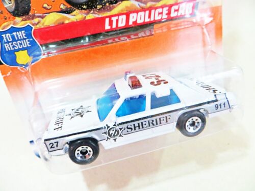 MATCHBOX 24 TO THE RESCUE "FORD LTD POLICE SHERIFF CAR". MIB/BOXED/CARDED - Bild 2 von 5