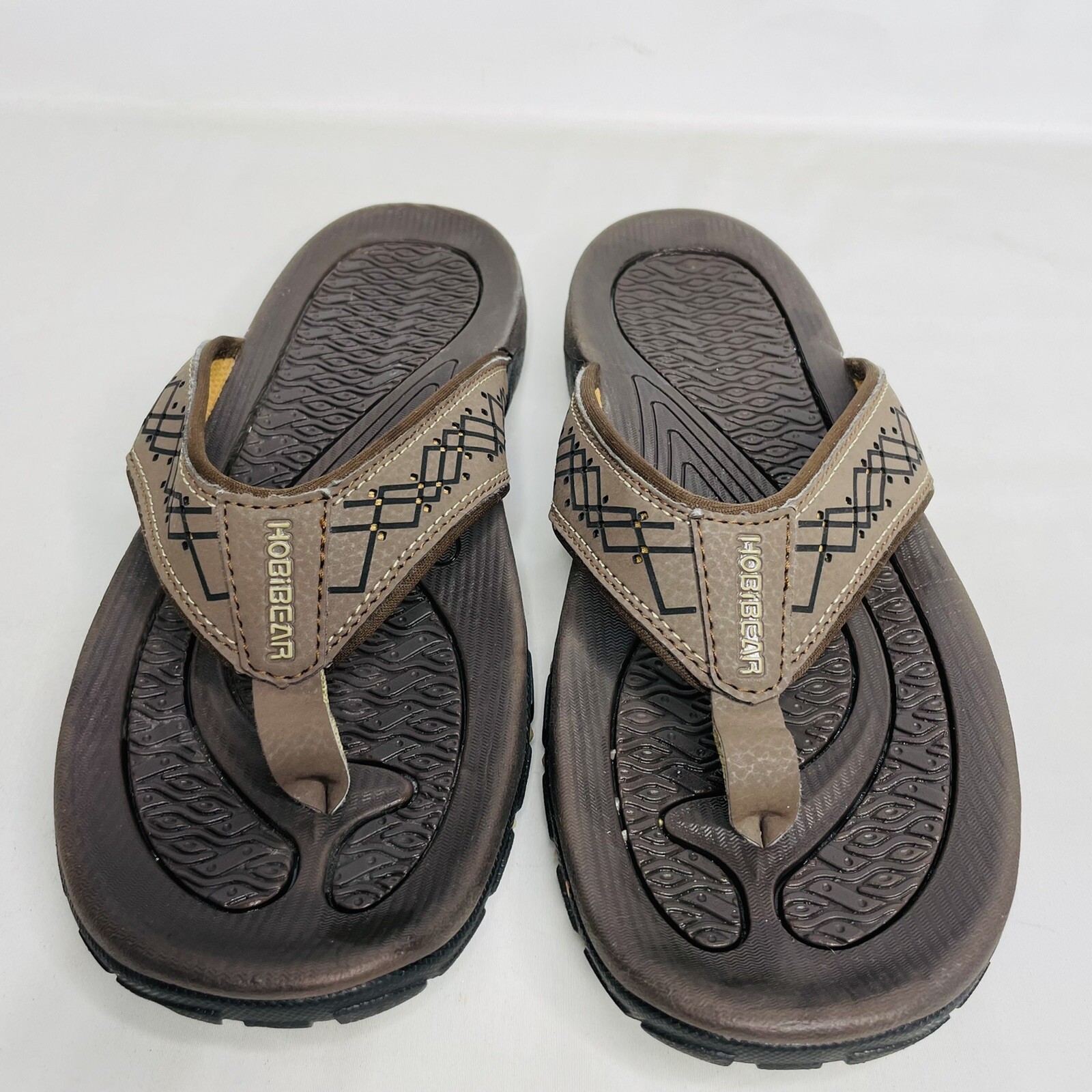 HobiBear Mens Flip Flops Sport Thong 