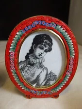 Millefiori Picture Frame Glass Mosaic Micro Mosaic Made in Italy