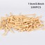 thumbnail 14 - 100Pcs Golf Tees Bamboo Tee Golf Swing Practice Training Accessory 42/54/70/83mm