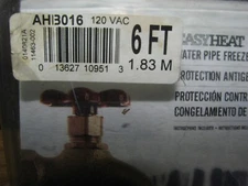 Easy Heat 6 Foot Electric Water Pipe Freeze Protection Heating Cable AH3016 NEW