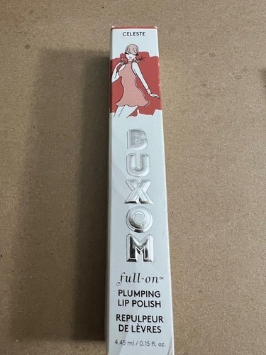 BUXOM Full On Plumping Lip Polish CELESTE 0.15 oz NIB Free Shipping - Picture 2 of 4