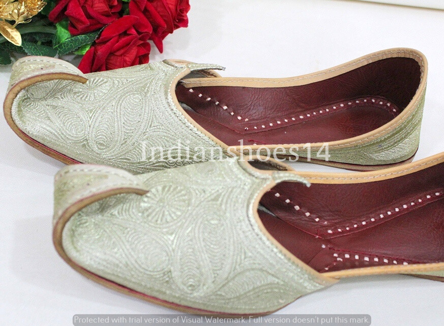 US Mens Jutti for Sherwani Bridal Shoes 