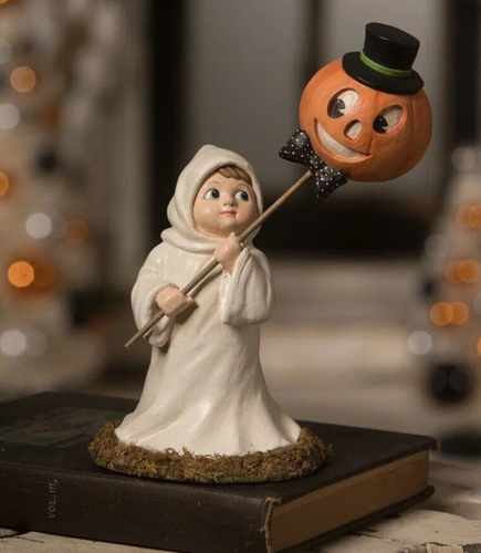Bethany Lowe Designs Halloween GHOSTLY FUN GRIFFIN Jack O Lantern Pumpkin NEW - Picture 2 of 3
