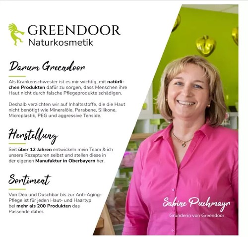 GREENDOOR Natürliche Deo Creme for Men 50Ml, Kraftvolle Deocreme Für Herren Ohne - Bild 5 von 6